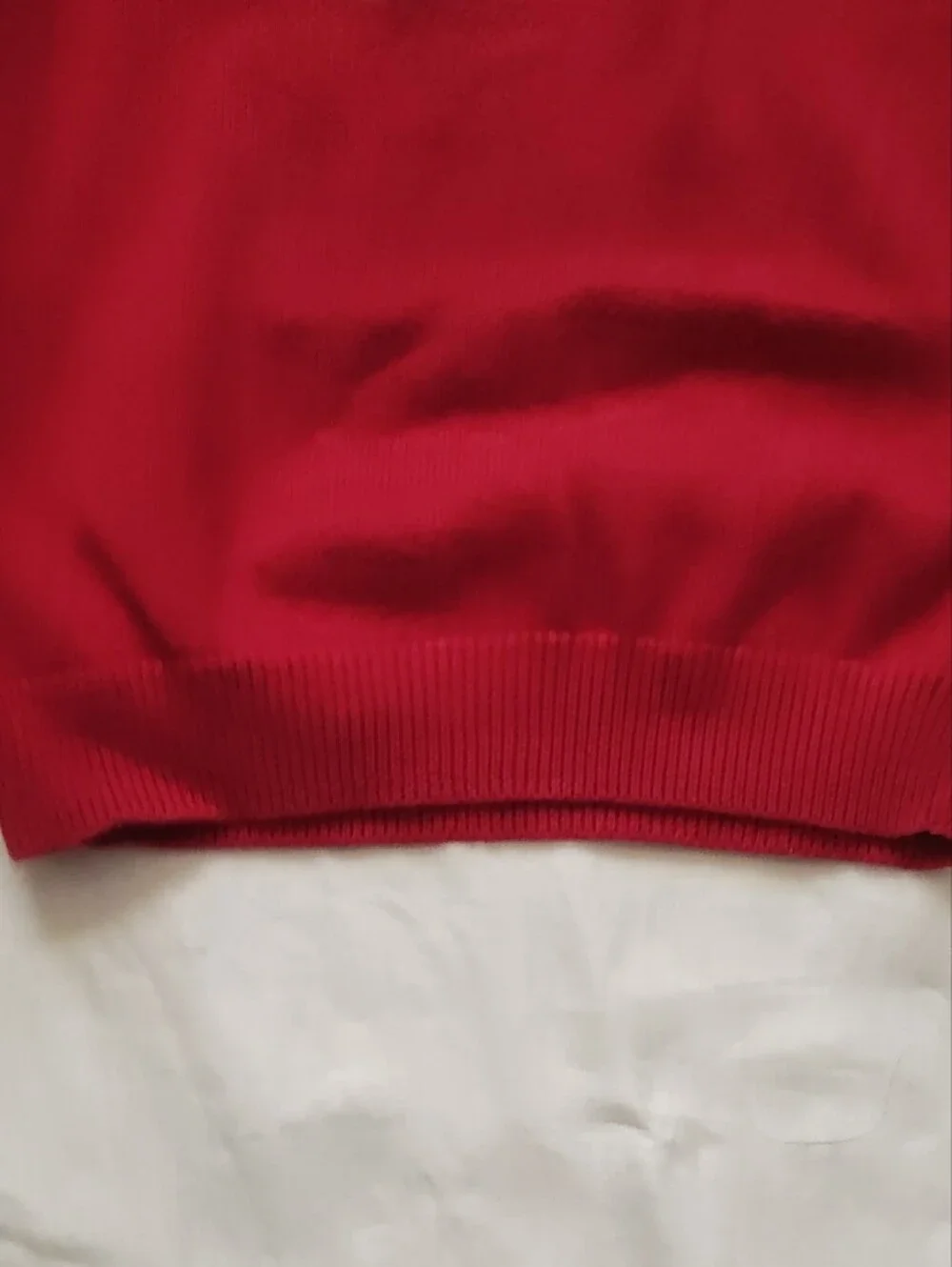 Gymboree Red Knit Cat Applique Pet Vest